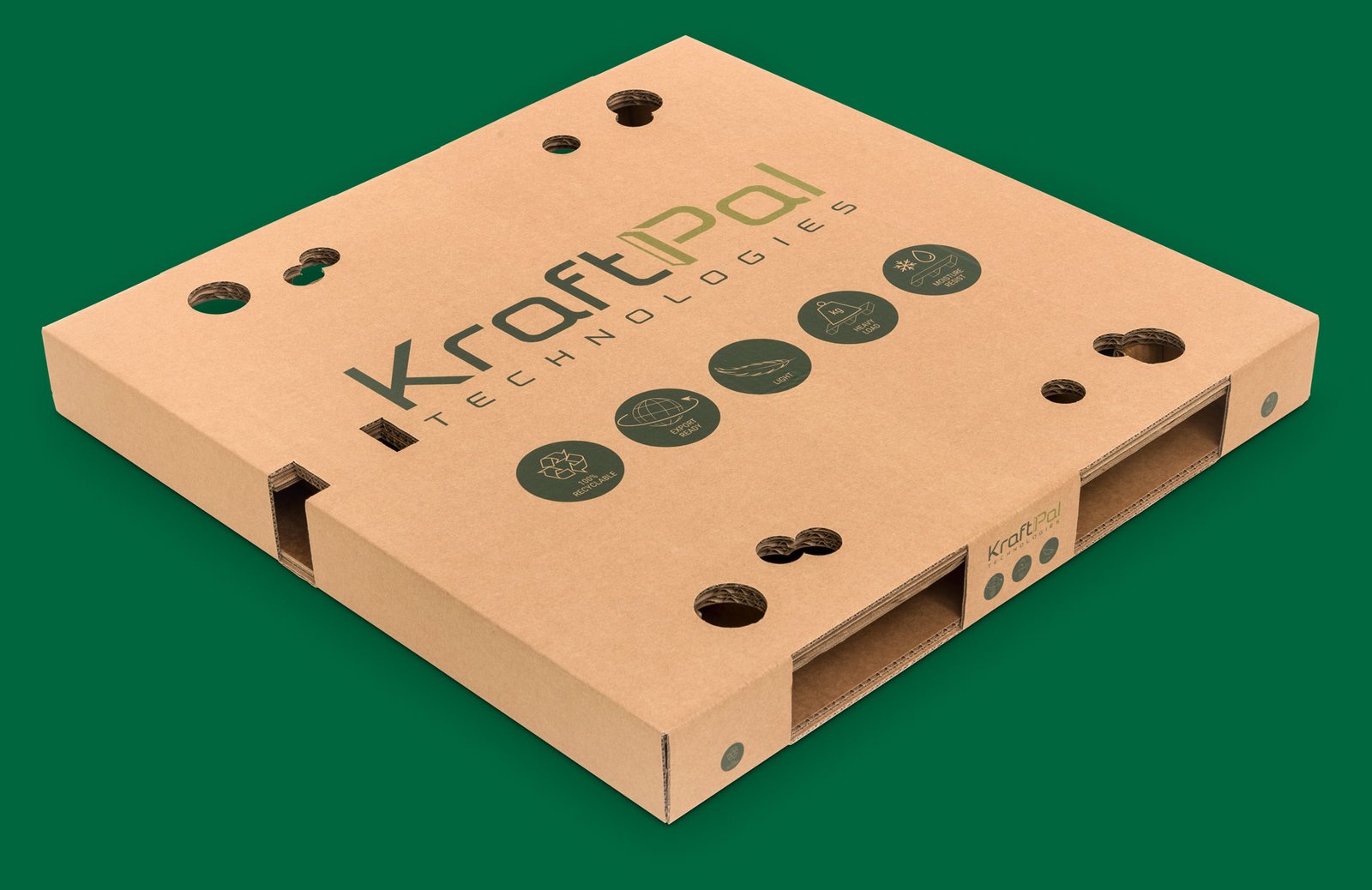 KraftPal customized corrugated pallet